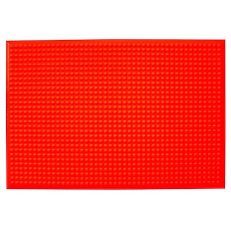 Ergomat Ergomat Infinity Bubble Red 2ft x 6ft Anti-Fatigue Floor Mat IN0206-R